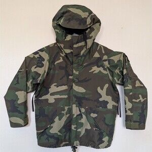 Alpha Industries Jacket Mens Large Short Parka Extended Cold Weather US Military